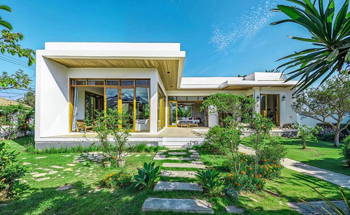 Nhà vườn cấp 4 hiện đại giá rẻ
